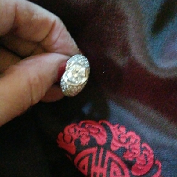 Technics sterling‎ & zirc ring 7 - Picture 4 of 7